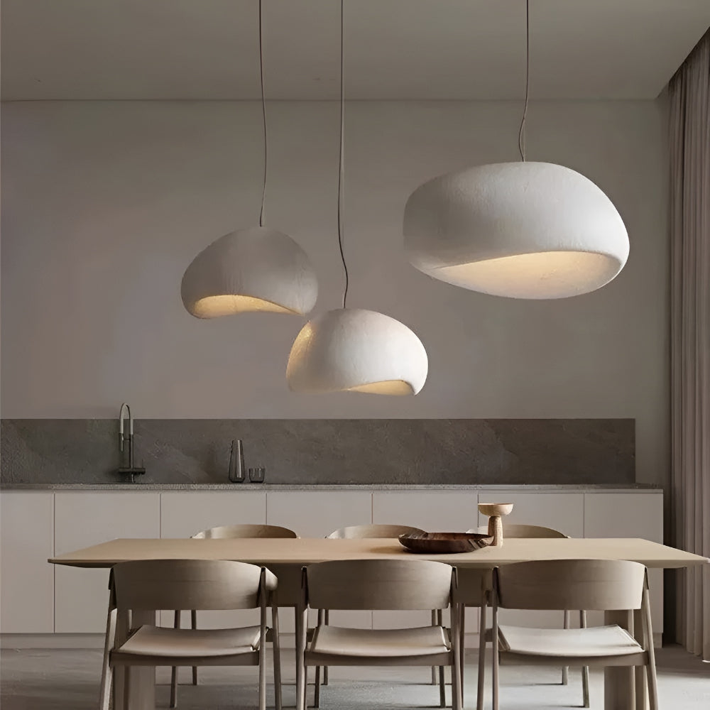 Halden Sculpted Nordic LED Chandelier Pendant for Living and Dining Rooms
